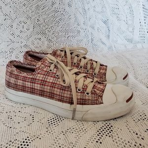 Converse Jack Purcell Plaid Unisex Shoes